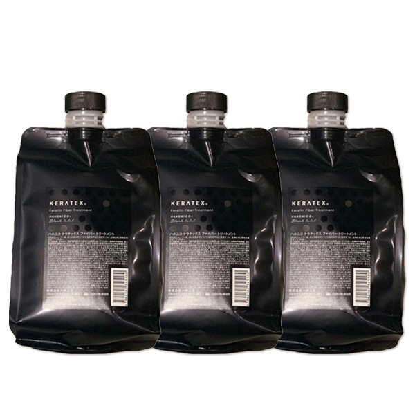 ケラテックス ファイバー トリートメント 1000g 詰め替え 3個 セット