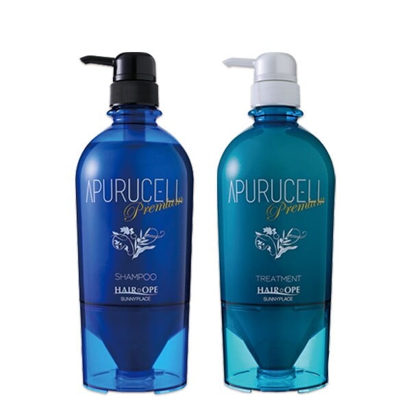 アプルセル プレミアム シャンプー 700mL + トリートメント 700g セット