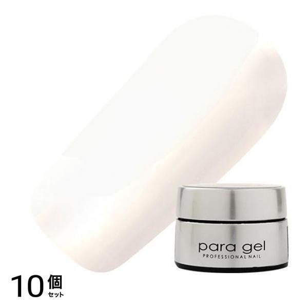 para gel(パラジェル) カラージェル S007 ミストホワイト 4g 10個セット