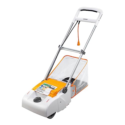 京セラ(Kyocera) 旧リョービ 電子芝刈機 LM-2810 刈込幅280mm 693751A 【芝刈りだけでなく別販売品のサッチング刃や根切り刃で芝のメンテナンス・成長促進ができる】 キレイな仕