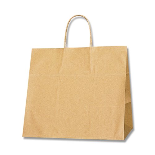 シモジマ(Shimojima) ヘイコー 手提 紙袋 マチ広 25CB 32-4 未晒 クラフト 32x20x29cm 50枚