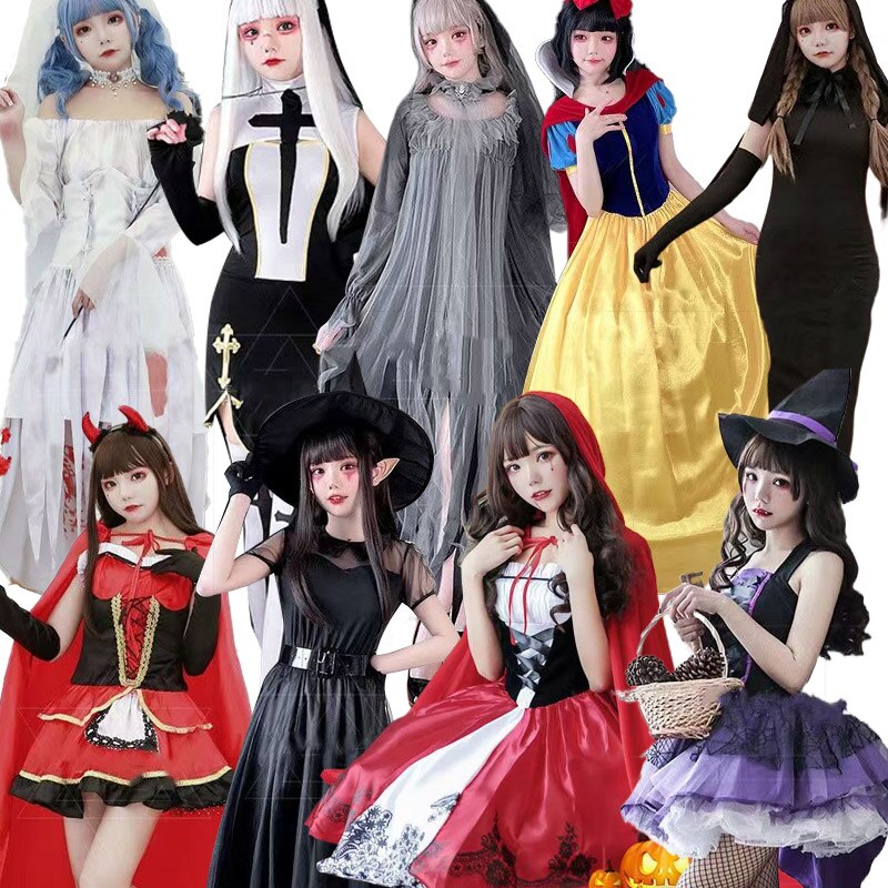 Qoo10] 2024新入荷ハロウィンコスプレワンピー