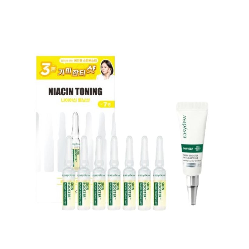 (エガpick)スキンブースター ナイアシン トーニングショット 1ml*7個(+MTSアンプル3.5g 贈呈） #ega
