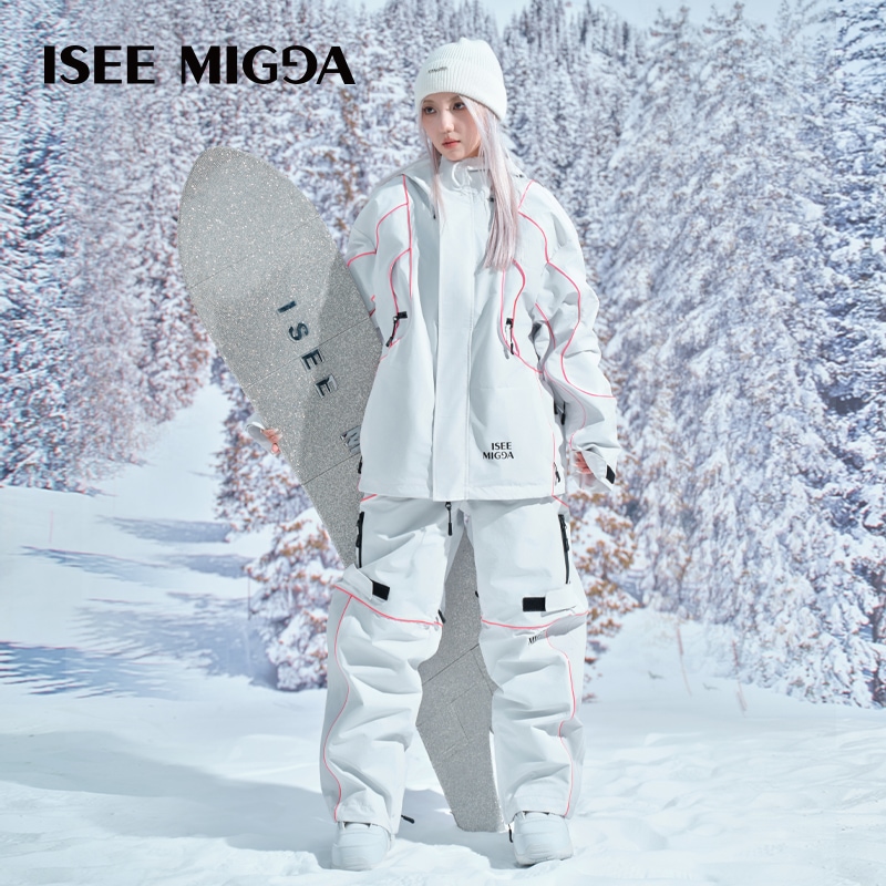 スノーボードウェア 2025-2026 上下セット レディース メンズ 防水20000mm スキーウェア スノボウェア ジャケット アウター パーカー ロングパンツ 男女兼用 防水 防寒