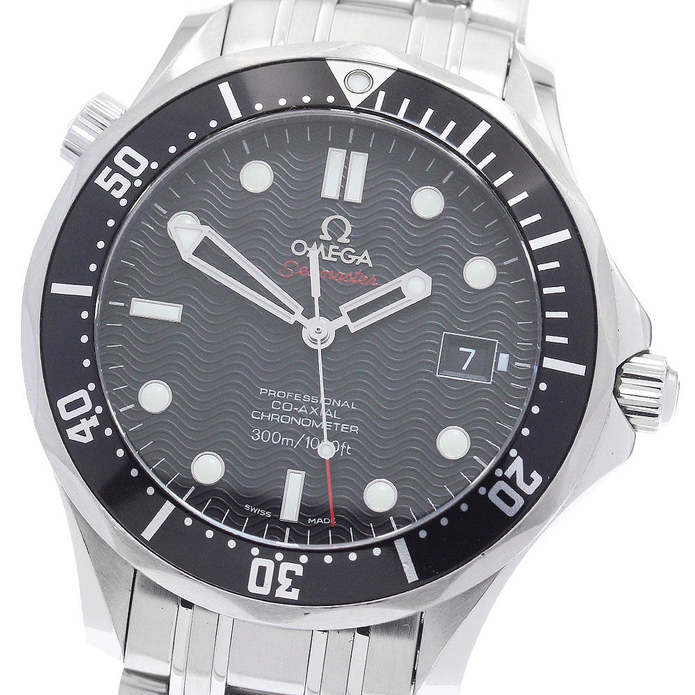 オメガ OMEGA 212.30.41.20.01.002 シーマスター ダイバー 300M デイト コーアクシャル 自動巻き メンズ 保証書付き_888051【中古】