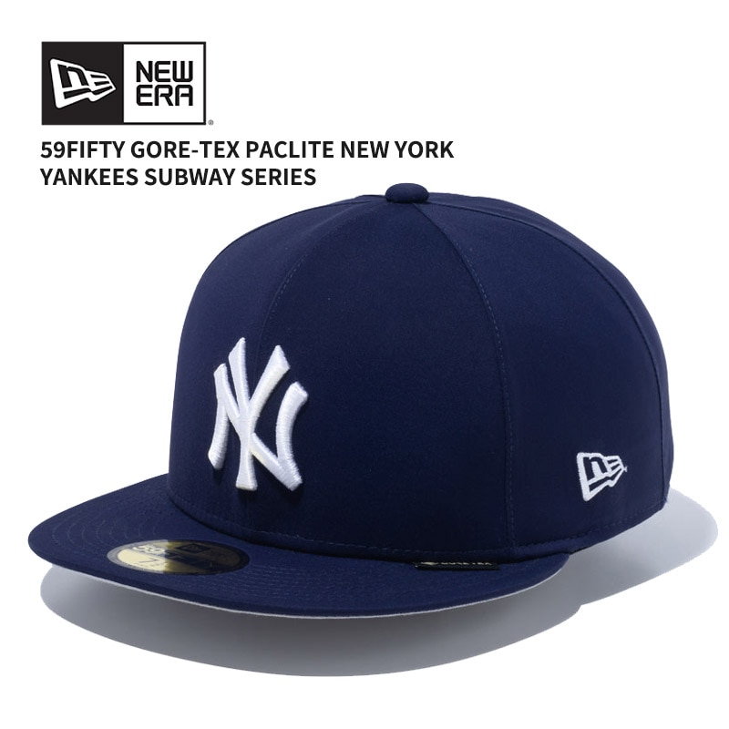 ニュー エラ NEW ERA 59FIFTY GORE-TEX PACLITE ニューヨークヤンキース Subway Series ネイビー キャップ 帽子