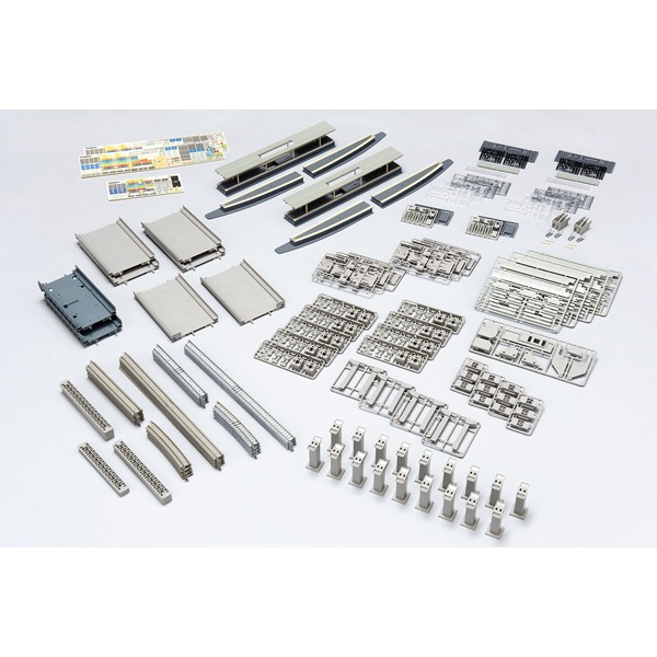 トミックス (N) 91043 高架複線階層駅セット(レールパターンHB-B) トミックス 91043 コウカフクセンカイソウエキセット