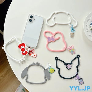 Qoo10] ぬいぐるみ スマホショルダーストラップ : スマートフォン