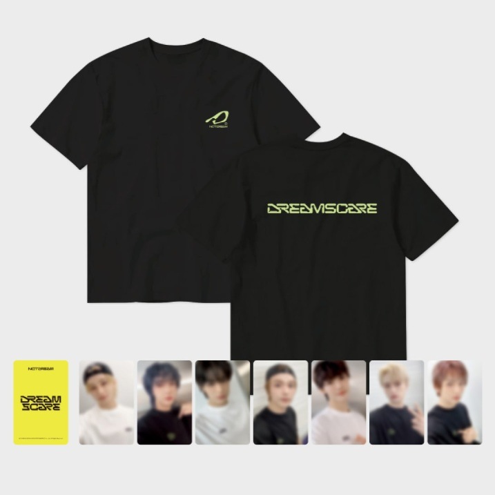 NCT DREAM x LINE FRIENDS T-SHIRT(BLACK) - DREAMSCAPE