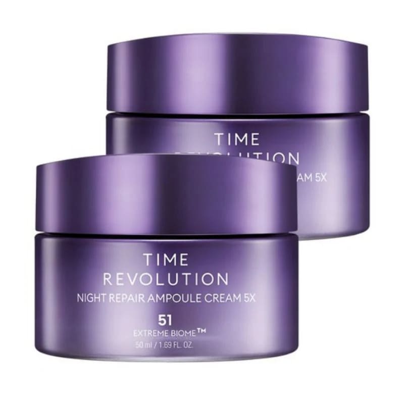 タイムレボリューション ナイト リペア アンプル クリーム 5X
