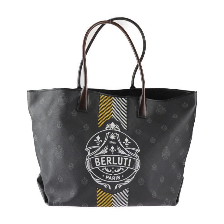 WHOPPING BRIAN ROCHEFORT トートバッグ M224704 PVC レザー シグネチャーキャンバス ヴェネチアレザー カーフレザー【本物保証】