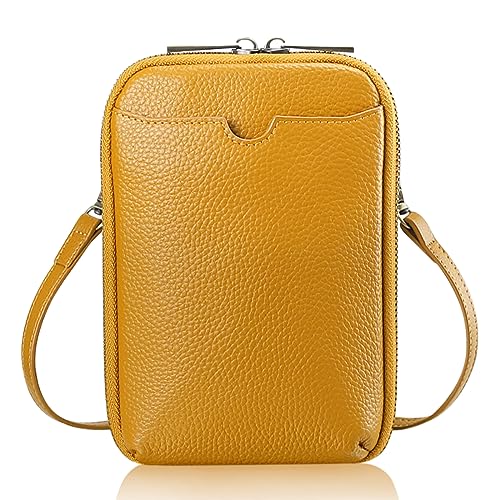 [] スマホポーチ レディース ショルダーバッグ スマホポシェット 携帯ポーチ お財布ショルダー 本革 長さ調整可能 キーリング取り外し可能 斜め掛け 縦型 オシャレ 大容量 4,866円