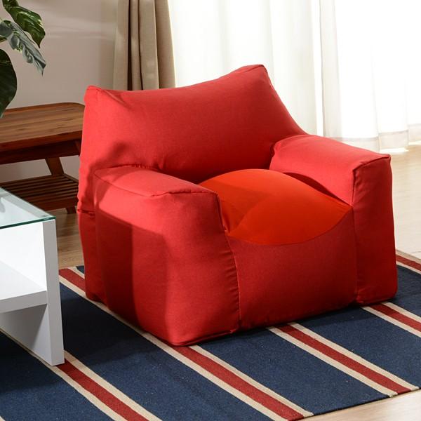 ビーズソファ 国産 カバー 安定 ビーズソファー 1人用