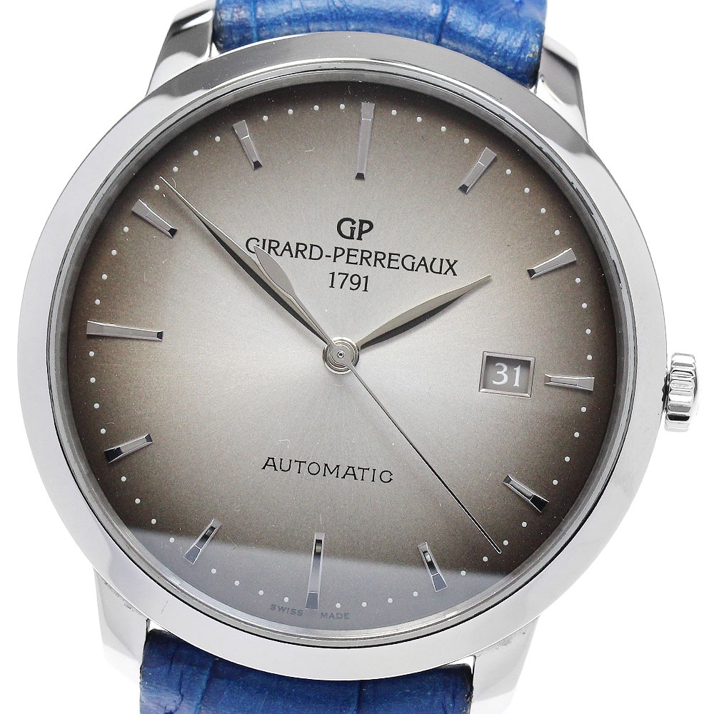 ジラール・ペルゴ GIRARD PERREGAUX 49555-11-231-BB60 1966 40ｍｍ デイト 自動巻き メンズ 美品 内箱・保証書付き_838078【中古】