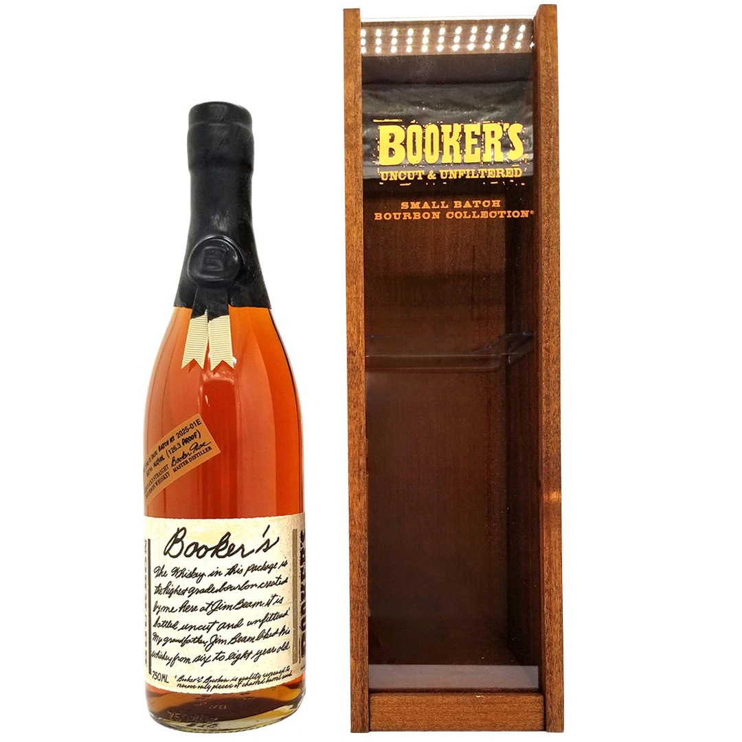 ブッカーズ 2025 木箱付 63度 750ml ベーカーズ 正規品 バーボンウイスキー ^YEJBBK25^