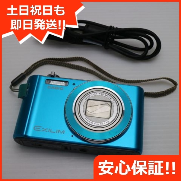 新品同様 EX-ZS210 ブルー コンデジ CASIO 112