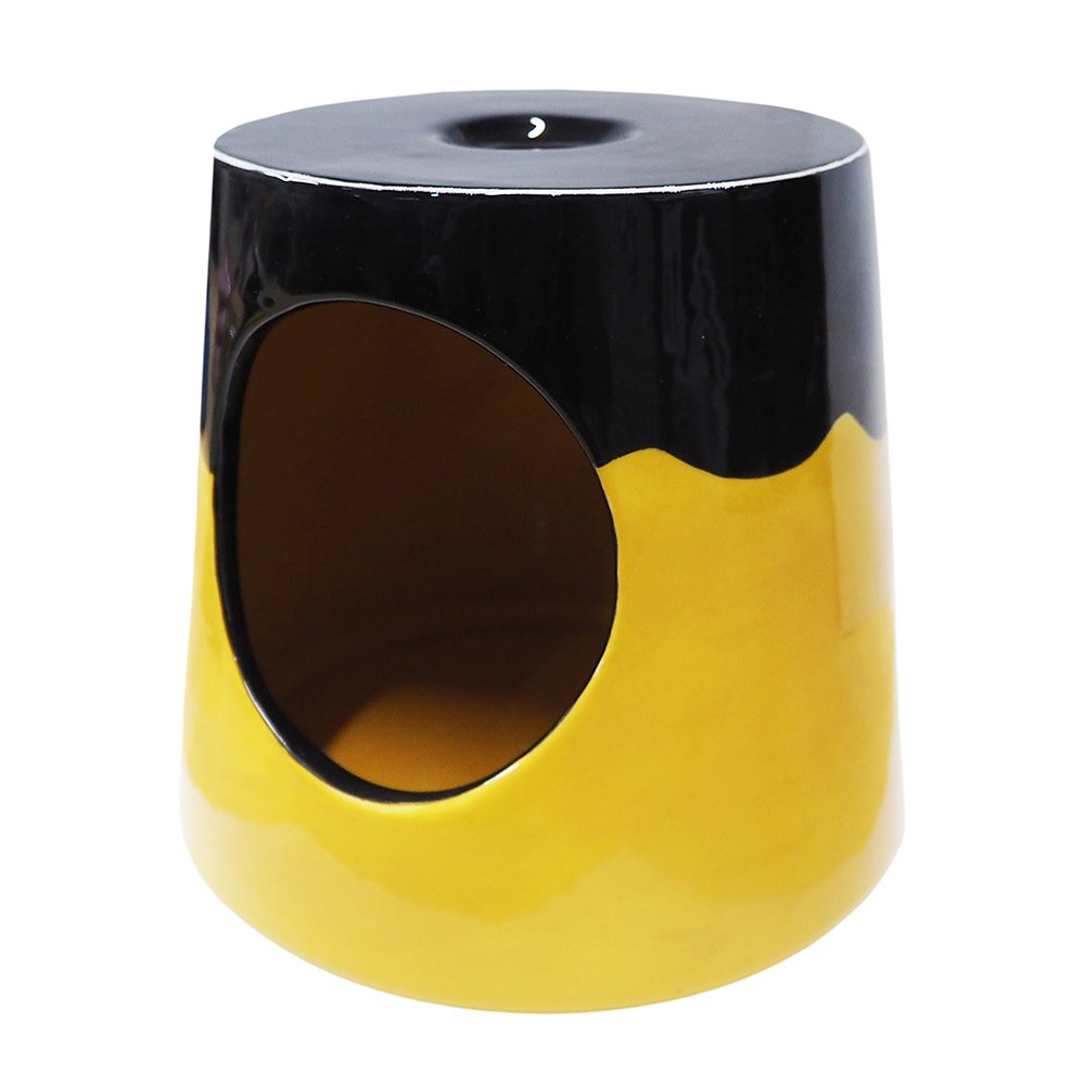 レインボー　チンチラドーム　プリン　ハウス　陶器　ＣＲＣ50―65―60―10―00