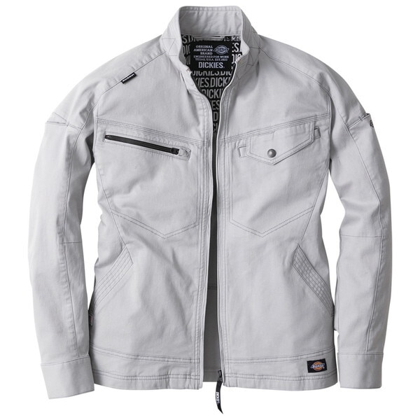 D2880 シルバー SS ストレッチジャケット