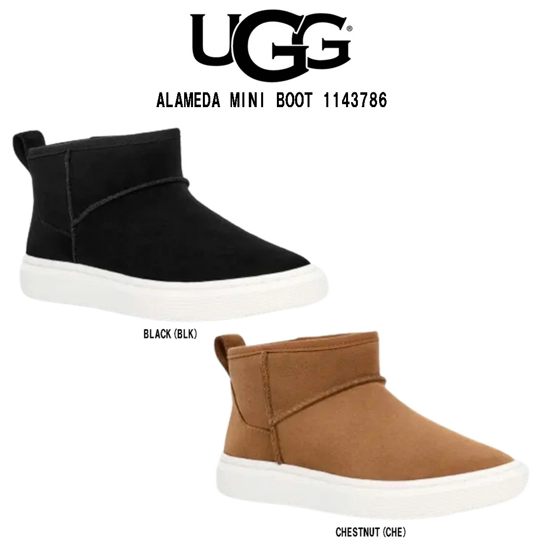 UGG レディース アラメダミニ ブーツ シューズ スエード シープスキン ムートン ショート アンクル丈 靴 ギフト ALAMEDA MINI BOOT 1143786