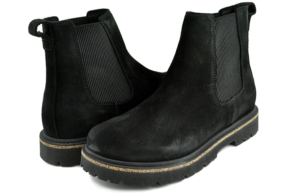 ハイウッド ミッド ブラック レギュラーフィット メンズ サイドゴア 1028138