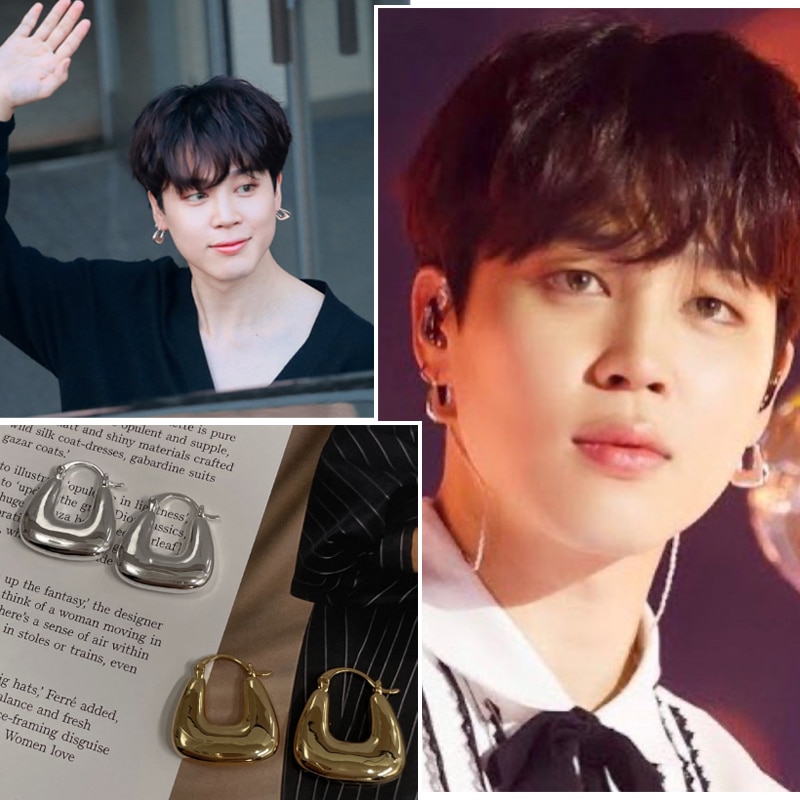 JUST BTS JIMINフォトカード付きイベント中 Chelsea Earrings 人気商品