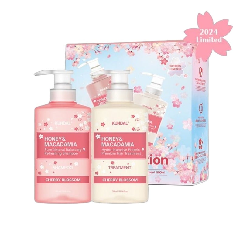 スプリングエディション チェリーブロッサム ネイチャーシャンプー&トリートメント500ml