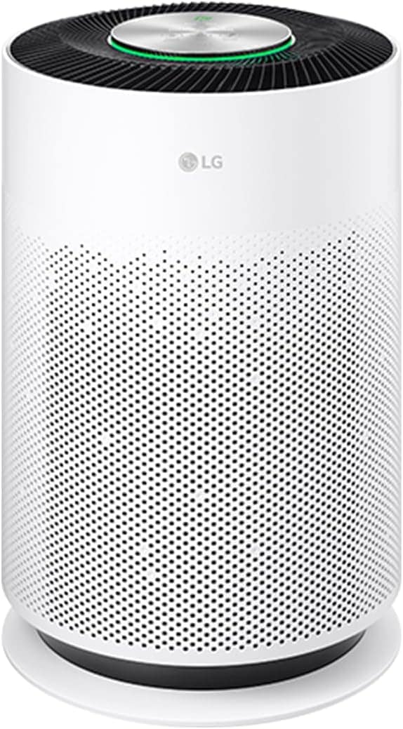 空気清浄ライト付：空気清浄機 LG PuriCare Pet Hit AS607HWT0 37畳 ペット脱臭 集じん 花粉 リビング 店舗 オフィス ペットモード搭載 ペット向け WiFi対応