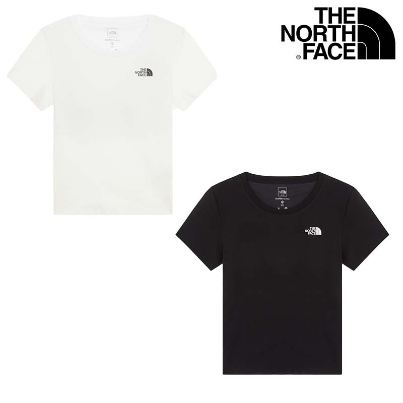 NT7UR33 W’S ANY-BRA S/S R/TEE 韓国 ベーシック ラウンド 綿 半袖 Tシャツ 夏 初夏 レディース パッド ビルトインブラ