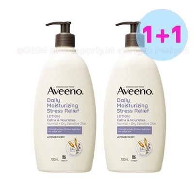【532ml (2個)】スキンリリーフ モイスチャライジングローション/NEW 아비노 스트레스 릴리프 로션