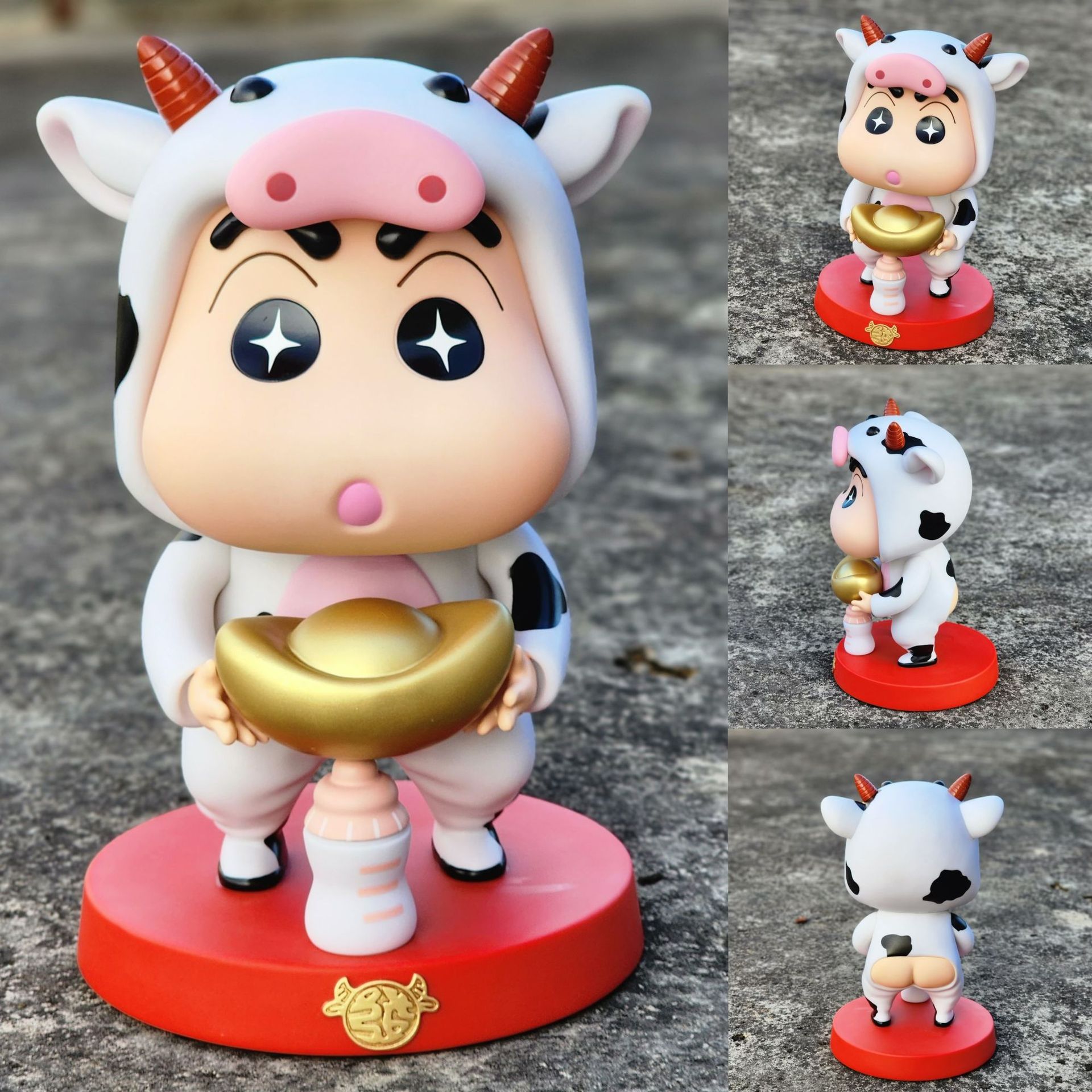 クレヨン リトル初心者フィギュア 一攫千金 1対1 元宝しんちゃん オーナメント 野原しんのすけ ラージモデル 0014