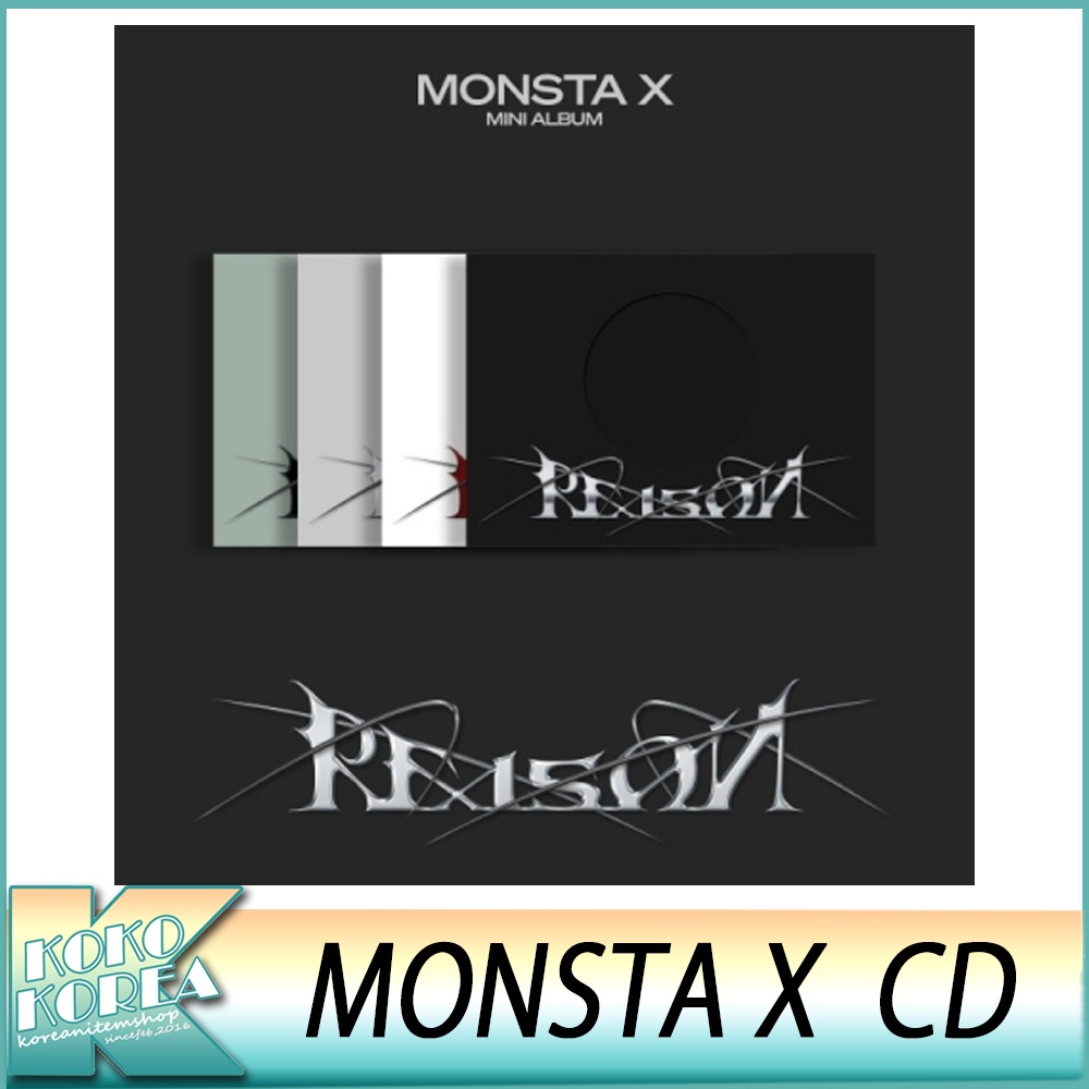 ４種セットMONSTA X 12THミニアルバム REASON