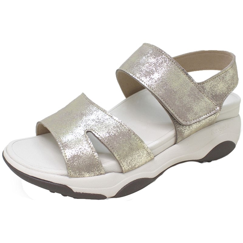 バックベルトツキアツゾコウォークサンダル カジュアルサンダル (re3001-gld)