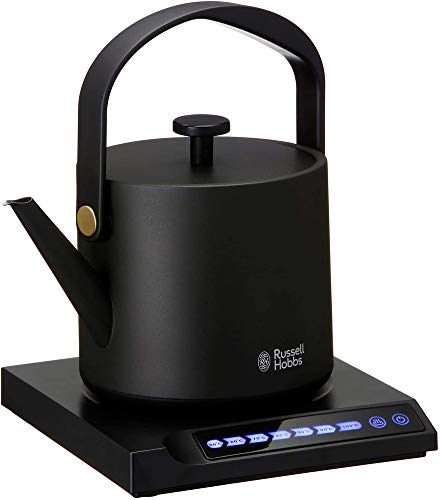 大石アンドアソシエイツ ラッセルホブス 電気ケトル 温度調整可能 0.6L Tkettle ブラック