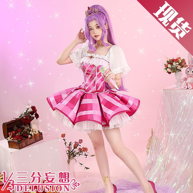 【2026 新作】三分妄想 1/3 DELUSION アイカツ！ コスプレ衣装 神崎美月 ワンピース コスプレ レディース コス アニメ 服装 C服_225