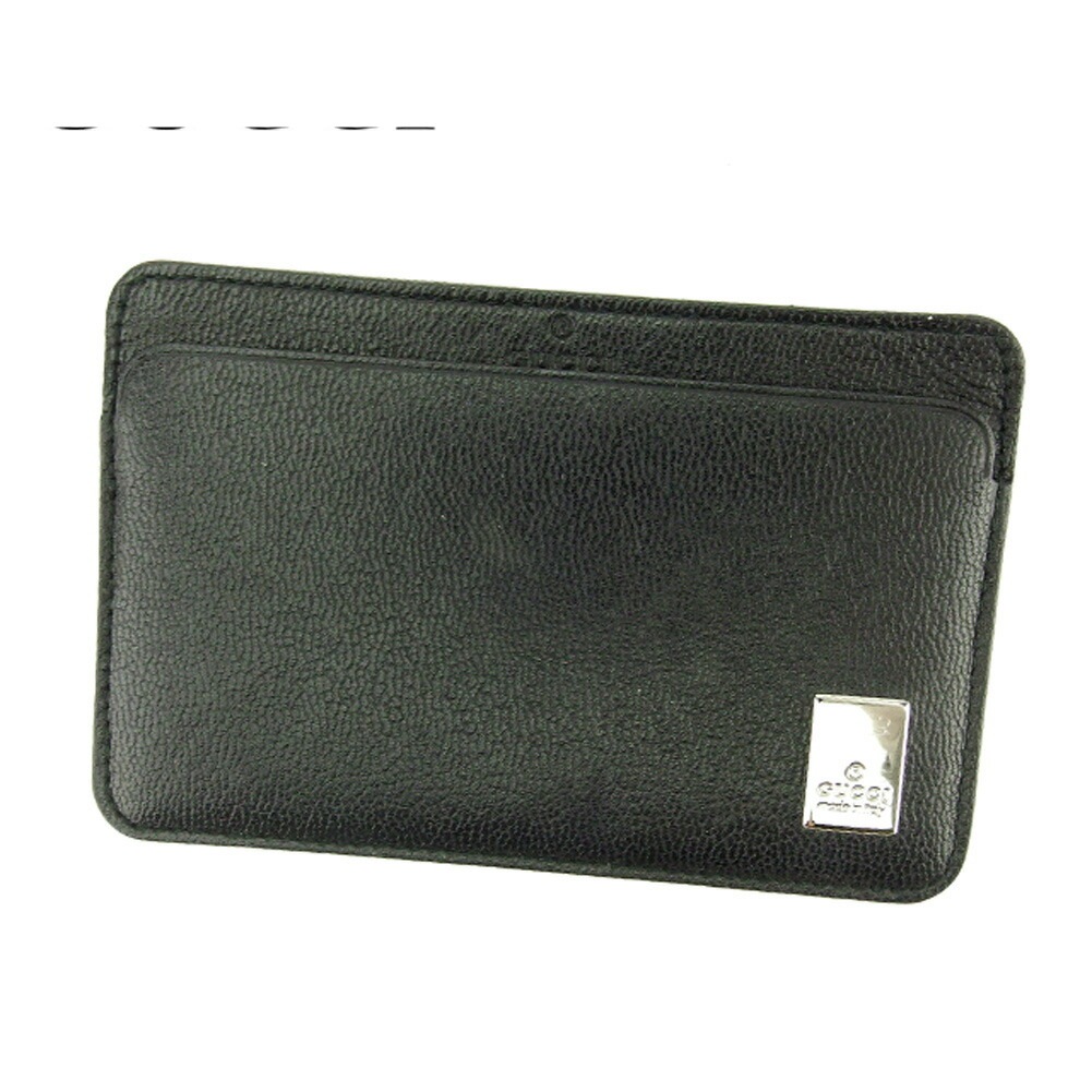 カードケース ロゴプレート ブラック シルバー レディース 中古 12,166円