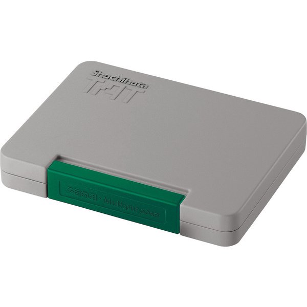 （まとめ買い）TAT（タート） 強着スタンプ台 多目的用 大形 油性 インキ色緑 ATGA-3-G [x3]