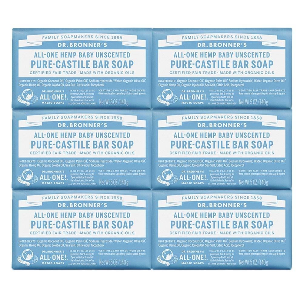 Dr. Bronner s - Pure-Castile Bar Soap (Baby Unscen