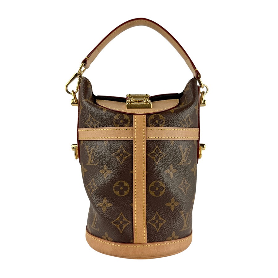 ルイ ヴィトン LOUIS VUITTON ショルダーバッグ ハンドバッグ モノグラム ダッフルバッグ モノグラムキャンバス ブラウン レディース M43587 z6312
