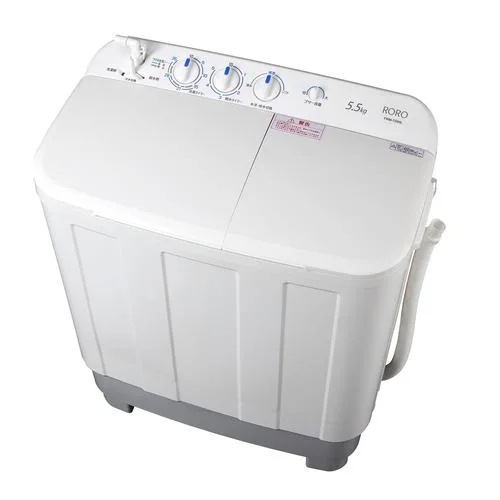配送可【ヤマダ】5.5K洗濯機☆2024年製 分解クリーニング済み/6ヶ月