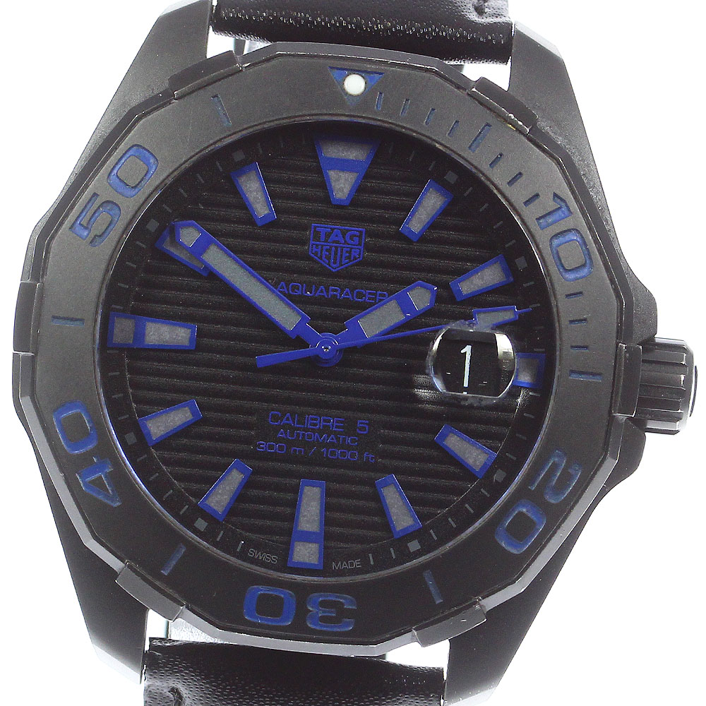 タグホイヤー TAG HEUER WAY208B アクアレーサー キャリバー5 デイト 自動巻き メンズ 良品 _803609【中古】
