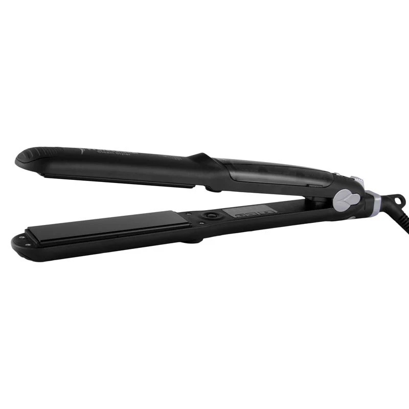 電気チャック付きヘアセラミック多機能巻き直二合一噴霧リング出口ストレートコームスチームストレートアイロン30%までに制限