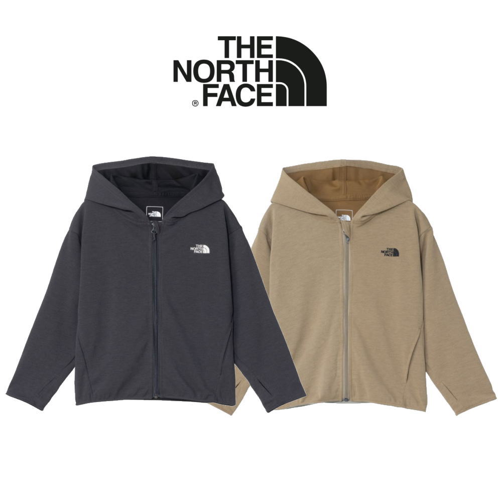 キッズ トドラーヒートプロテクションフーディ NTT12545 AG（グレー） CK（クラシックカーキ）