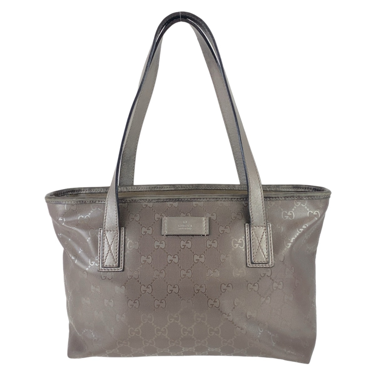 GGインプリメ ブロンズ メタエリックブラウン PVCコーティングキャンバス 21138 トートバッグ ハンドバッグ レディース 408019