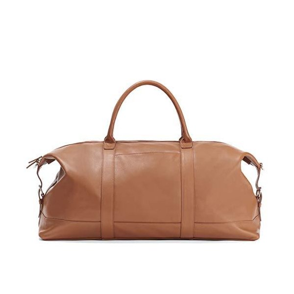 Leatherology Cognac Kessler Large Duffle 並行輸入品