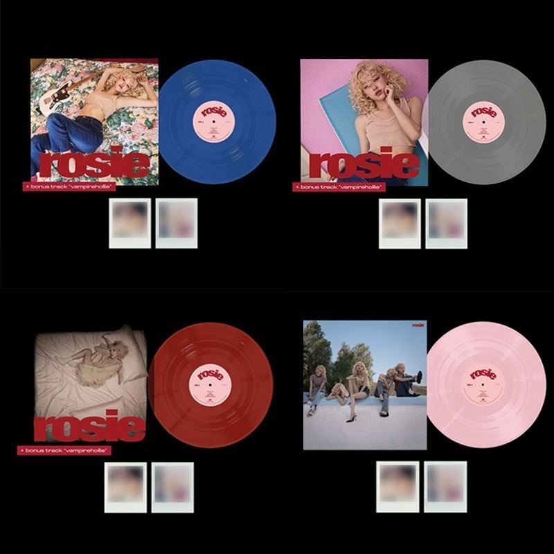[MEGA] [4種選択] ROSÉ - first studio album rosie vinyl (vampirehollie edition red/blue/clear/pink) LP