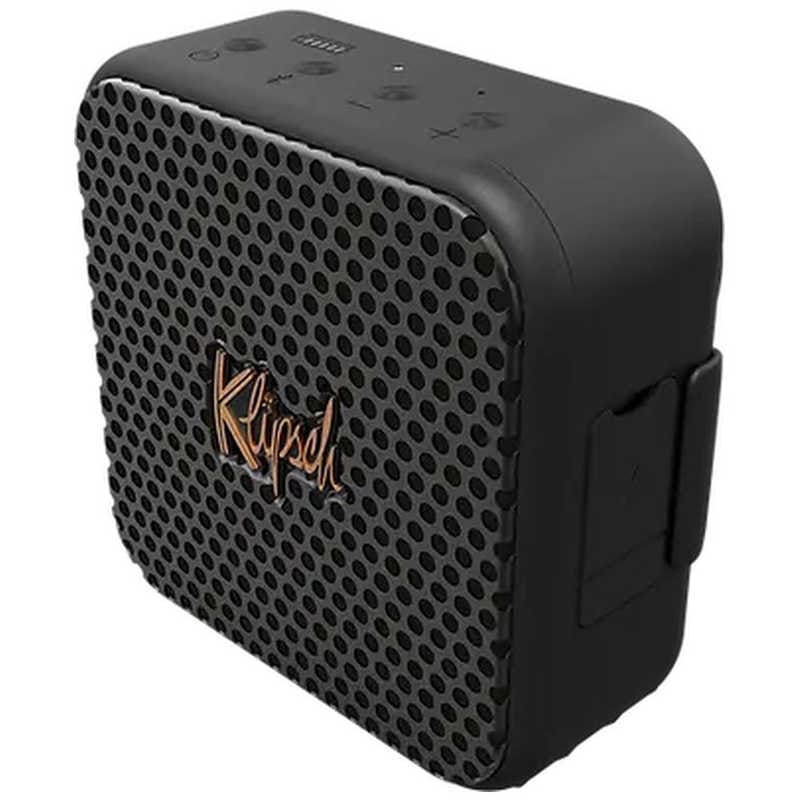 Klipsch Austin Bluetoothスピーカー IP67 防水 防塵 取り付けストラップ付 クリプシュ オースティン Klipschクリプシュ ブラック　av020001-C01