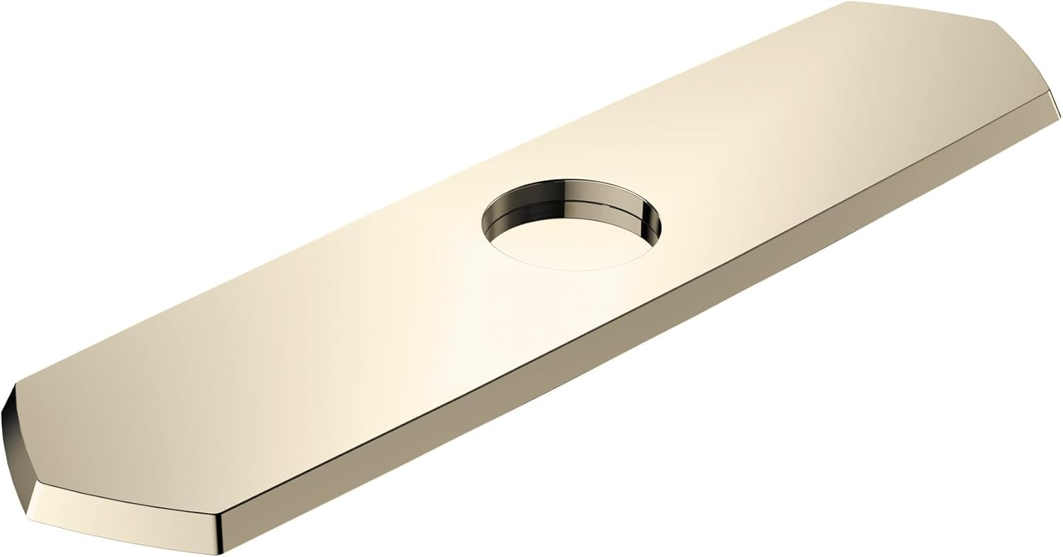 hansgrohe Base Plate for Single-Hole Kitchen Faucets in Polished Nickel, 04856830