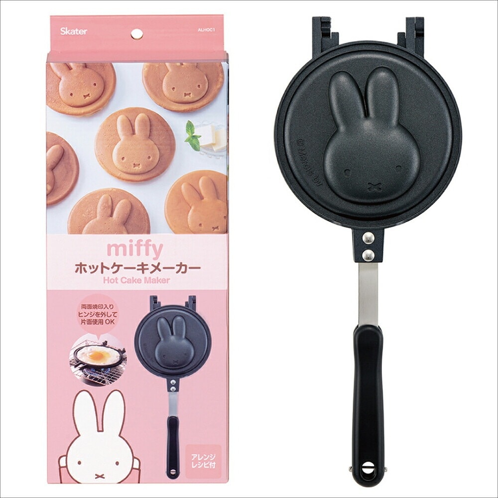 スケーター アルミホットケーキメーカー ｍｉｆｆｙベージュ／ALHOC1