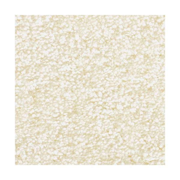 防炎 ラグマット/絨毯 [江戸間10畳 エクリュ] ホットカーペット対応 『ジェイド』 プレーベル