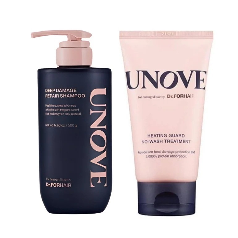 【2SET】 ディープダメージリペアシャンプー 500g + ヒーティングガードノーウォッシュトリートメント 147ml